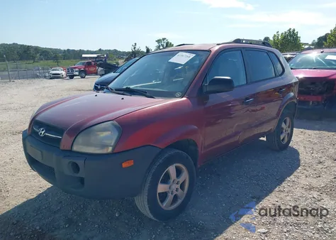2007 Hyundai Tucson Gls from USA, damaged, VIN KM8JM12B67U583900